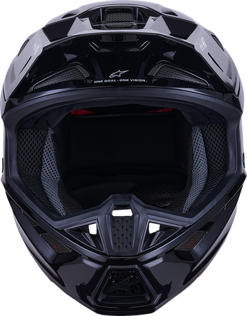 ALPINESTARS SM7 Helmet - Solid - Gloss Black - 2XL 8301426-1180-XXL