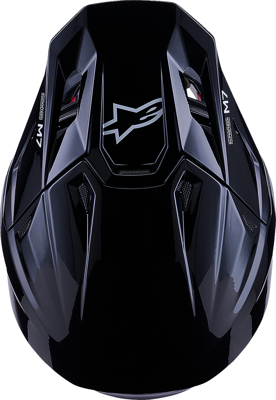 ALPINESTARS SM7 Helmet - Solid - Gloss Black - XL 8301426-1180-XL