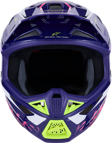 ALPINESTARS SM7 Helmet - Deed - Gloss Purple/Pink - XS 8302426-3142-XS