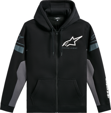 ALPINESTARS Esemex Zip Hoodie - Black/Charcoal - Medium 1235-53200-1018-M