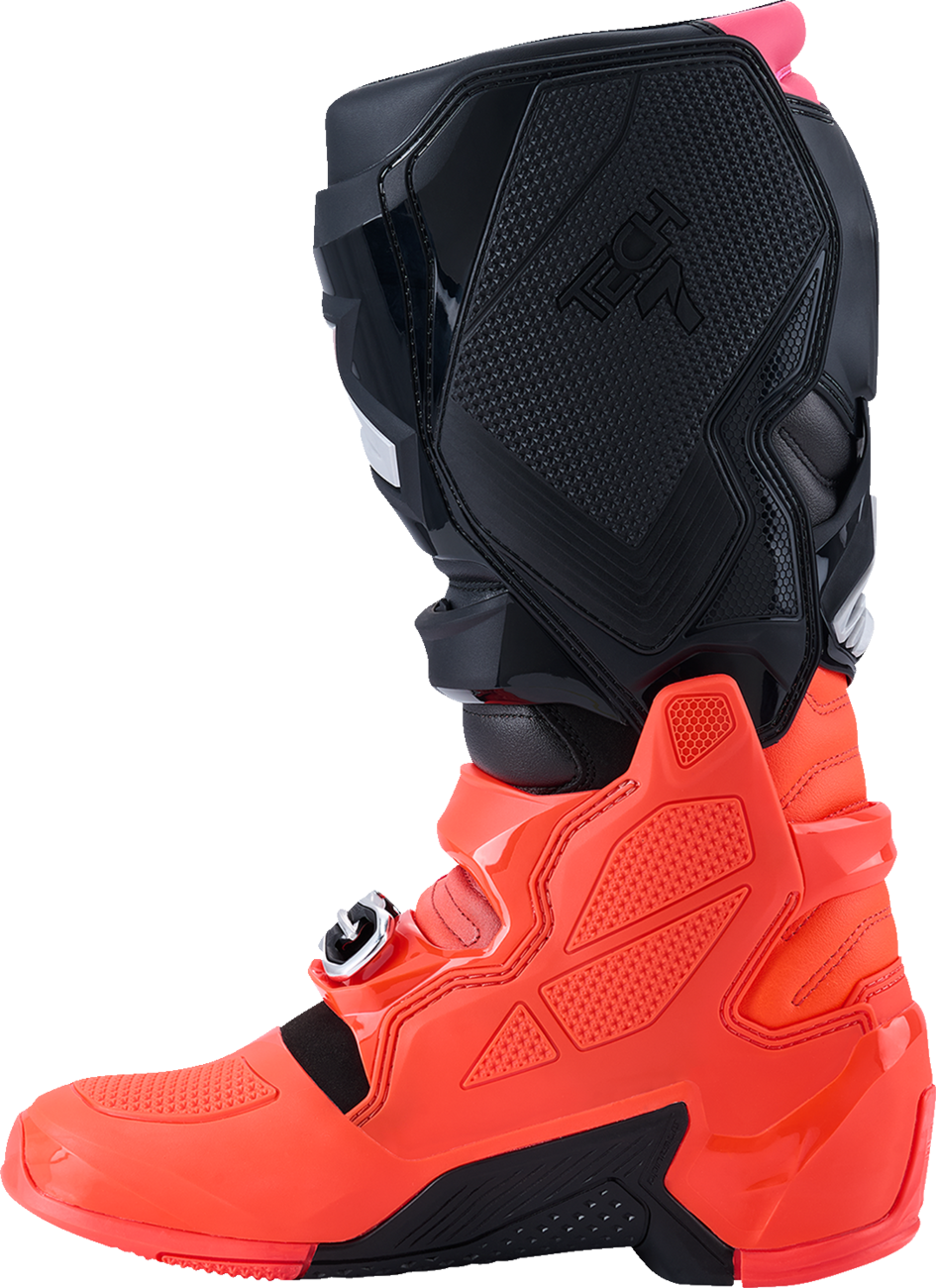 ALPINESTARS Tech 7 Boots - Black/Fluorescent Red/Fluorescent Pink - US 12 / EU 47 2012025-1576-12