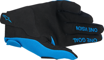 ALPINESTARS Youth Radar Gloves - UCLA Blue/White - Medium 3541824-7262-M