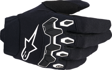ALPINESTARS Youth Full Bore V2 Gloves - Black/White - Small 3540226-12-S