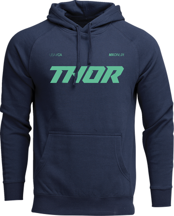 THOR Brave Pullover Hoodie - Navy - 4XL 3050-7242