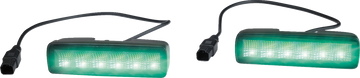 MOOSE OFFROAD Mini Light Bar - LED - 6" - Green MSE-LPKITMG