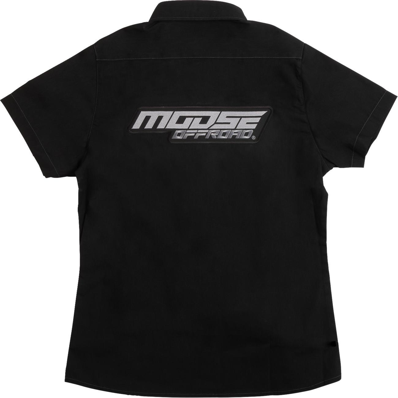 MOOSE OFFROAD Women's Moose Offroad Shop Shirt - Black - Medium MRS01S7BCHMR