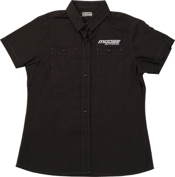 MOOSE OFFROAD Women's Moose Offroad Shop Shirt - Black - 3XL MRS01S7BCH3R