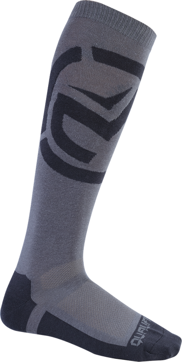 MOOSE OFFROAD Qualifier Socks - Black/Gray - Small/Medium 3431-0896