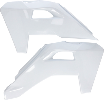 ACERBIS Radiator Shrouds - '20 OEM White 2986686811