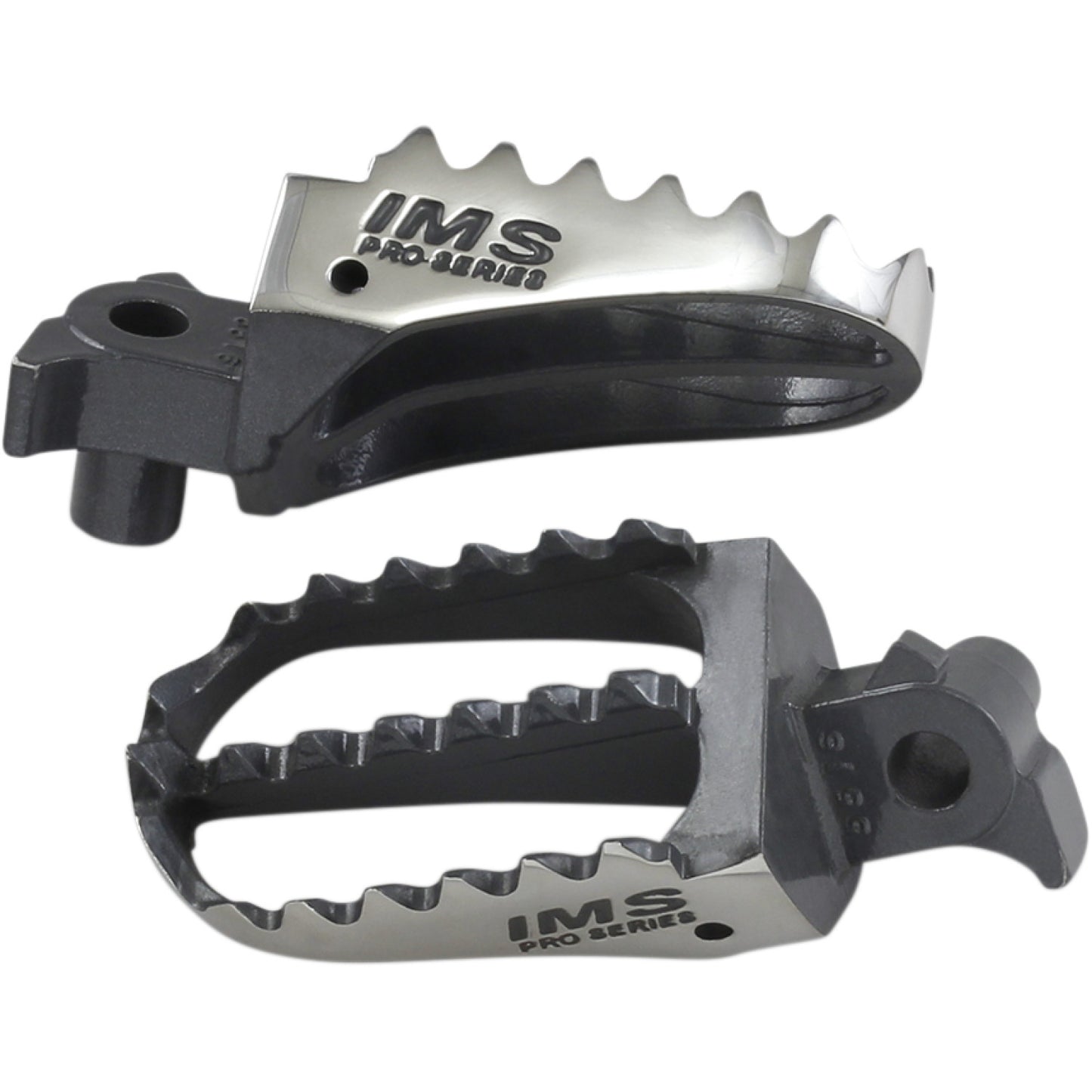 IMS PRODUCTS INC. Pro-Series Footpegs - Black 295516-4