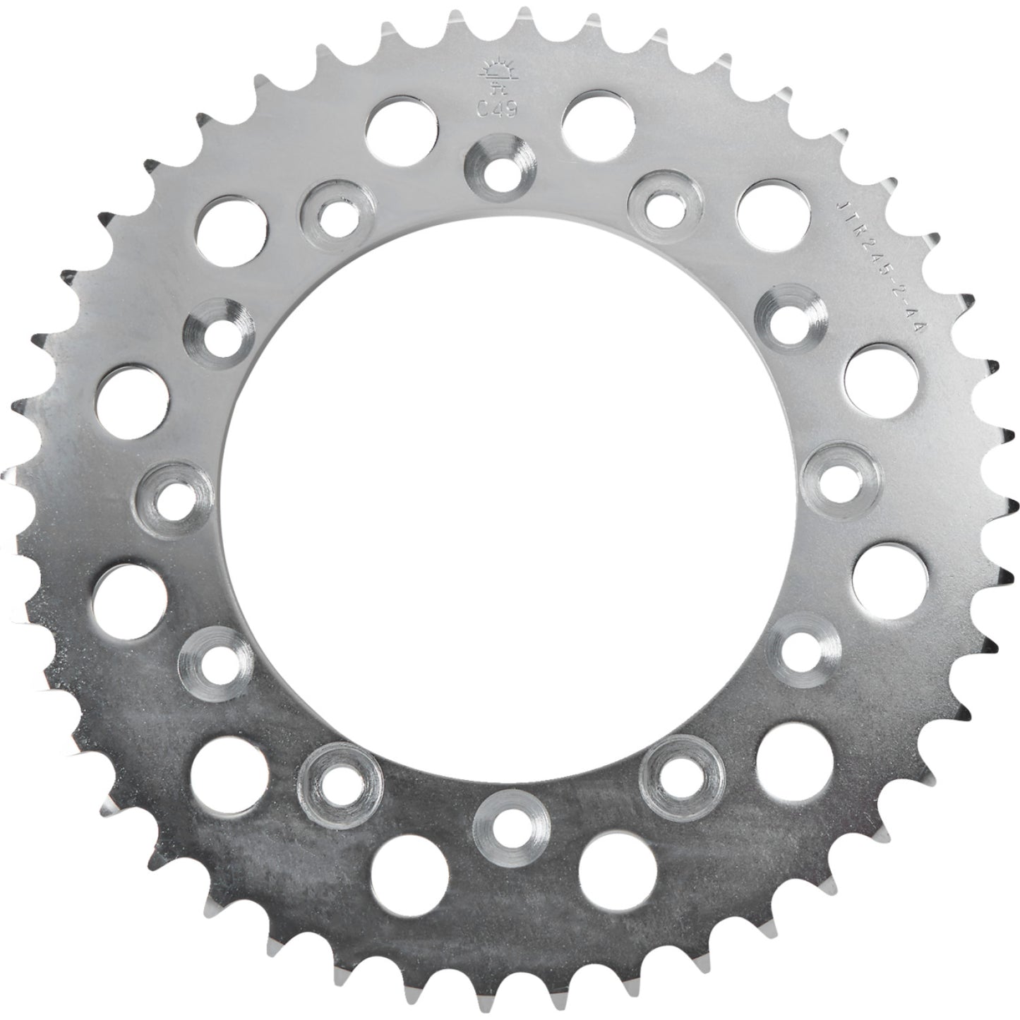 JT SPROCKETS Rear Sprocket - 44 Tooth - Honda JTR245/2.44 by JT Rear Sprockets Steel Type