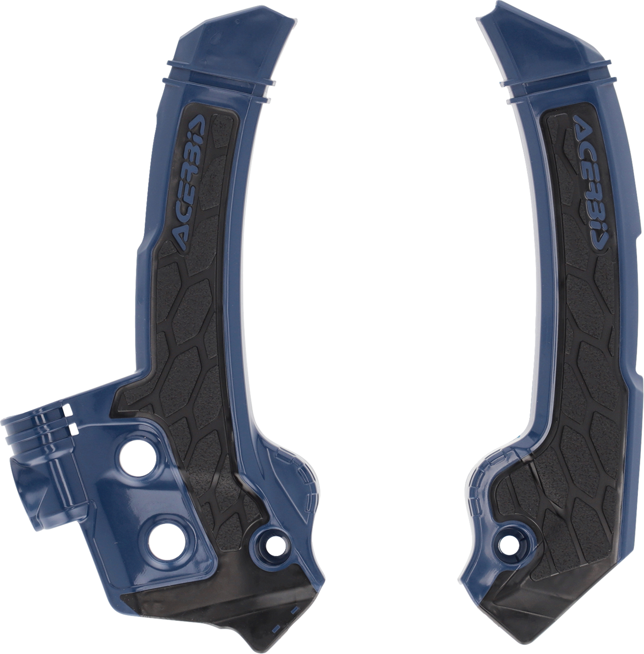 ACERBIS X-Grip Frame Guards - Blue/Black - Husqvarna - FC/FX/TC/TX 2987271034