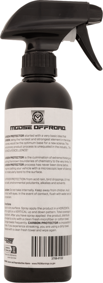 MOOSE OFFROAD Carbon Protector - 16 US fl oz. - Spray Bottle MORGC250616