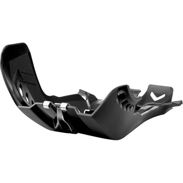 POLISPORT Fortress Skid Plate - Black - Husqvarna | KTM 8472100001 by Polisport