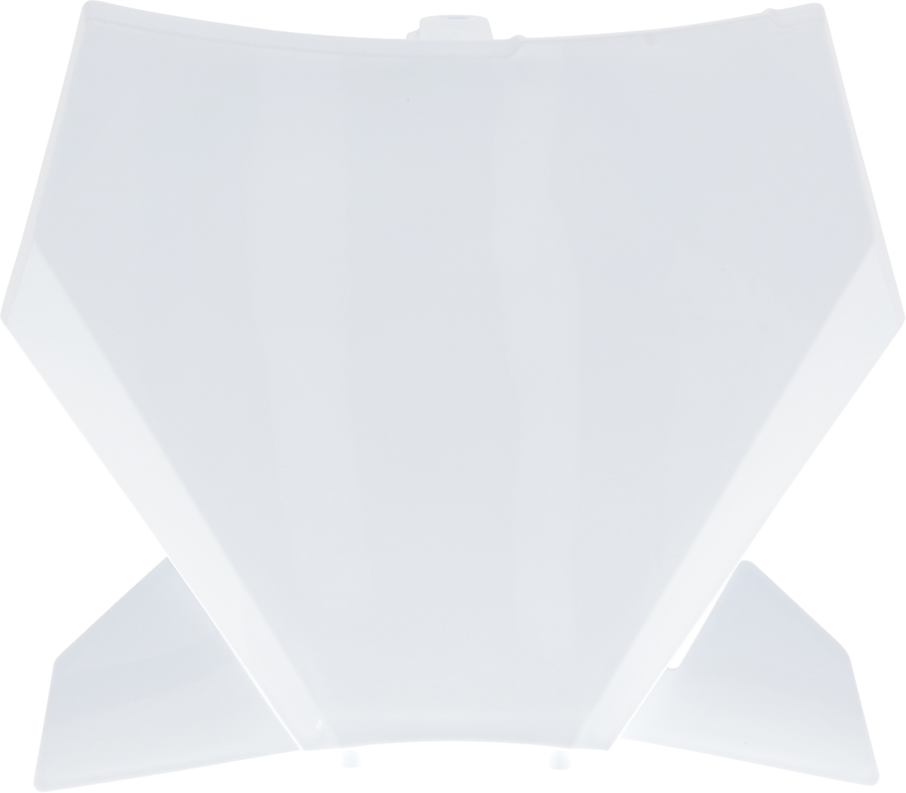 ACERBIS Front Number Plate - White 2987170002