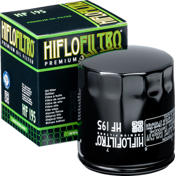 HIFLOFILTRO Oil Filter - Black HF195