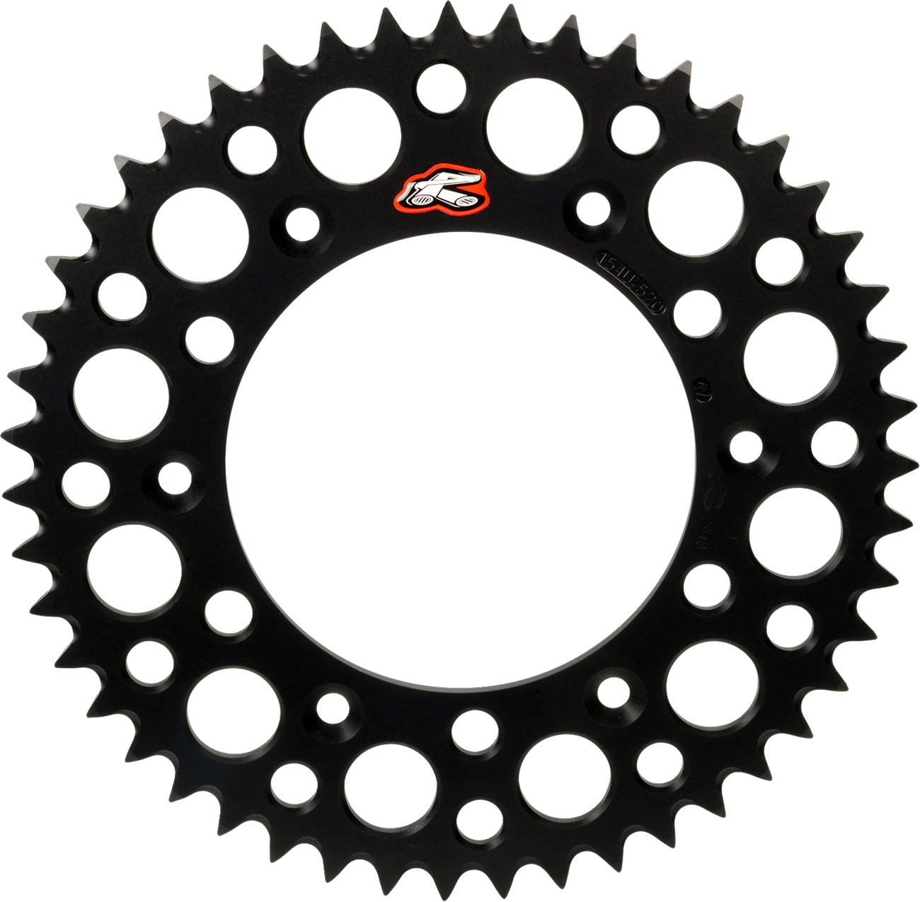 RENTHAL Rear Sprocket - Aluminum - 50 Tooth - Black - Gas Gas/Husqvarna/KTM 441U-428-50GPBK