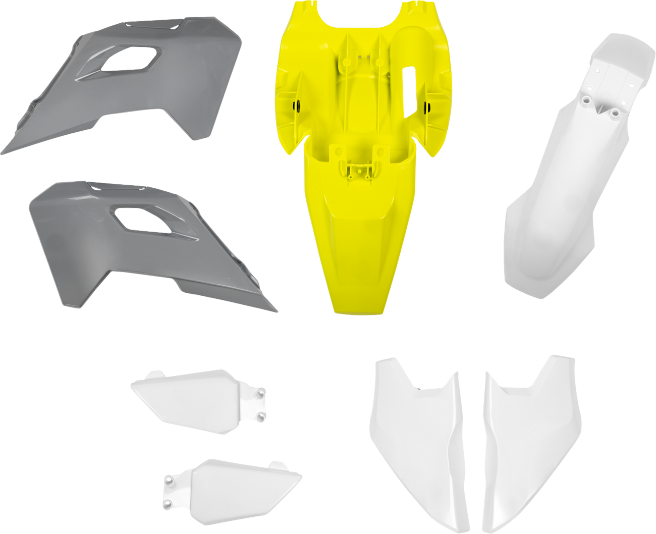 ACERBIS Standard Body Kit - '25 OEM Gray/Yellow/White - Husqvarna - TC 50 2987298211
