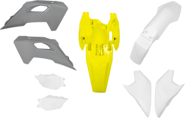 ACERBIS Standard Plastic Kit - '25 OEM Gray/Yellow/White - Husqvarna - TC 65 2987368211