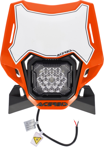 ACERBIS Headlight- VSL Lumen-X - Orange/Black 2987941008