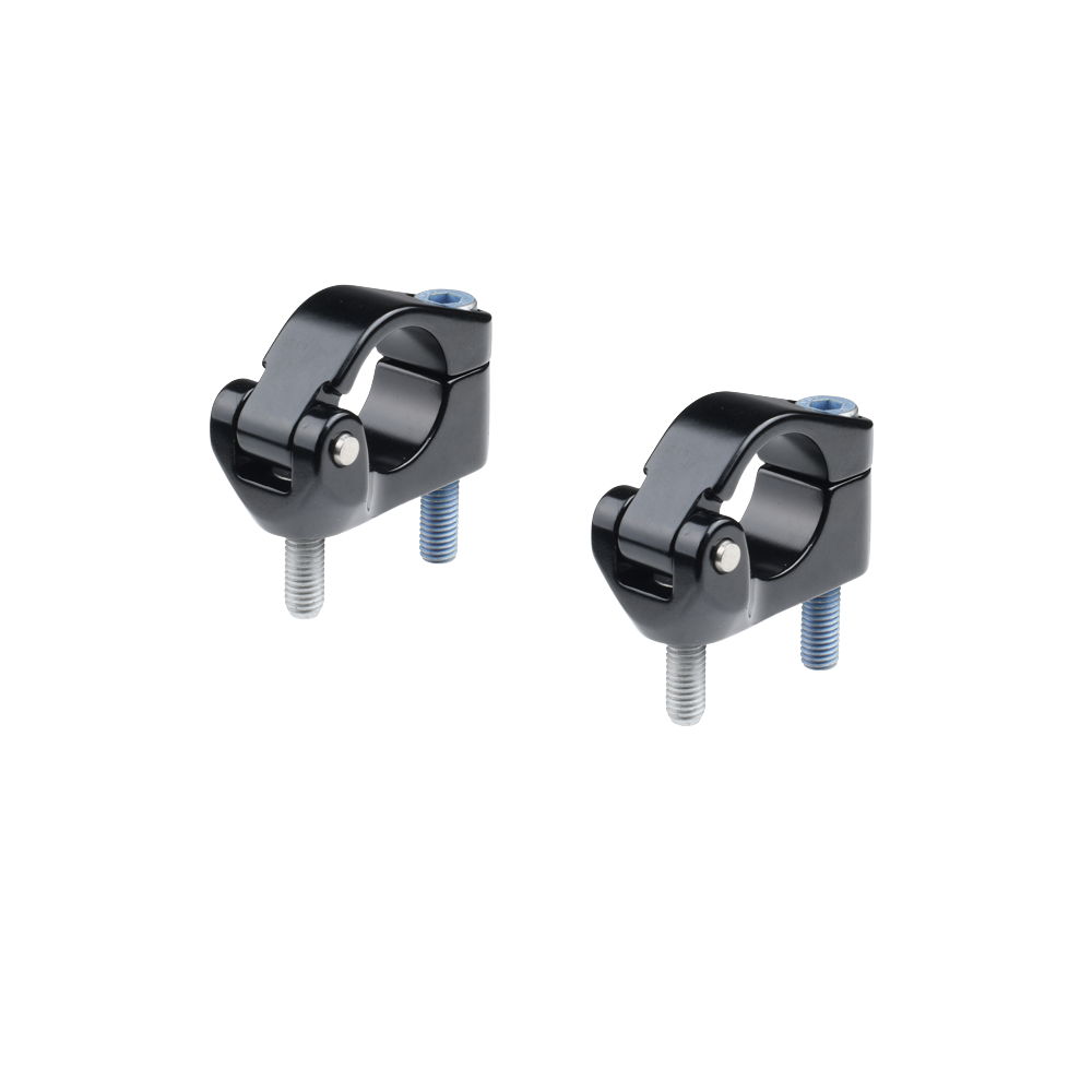 HANDELBAR HOLDER KIT X 2 BLACK FACTORY