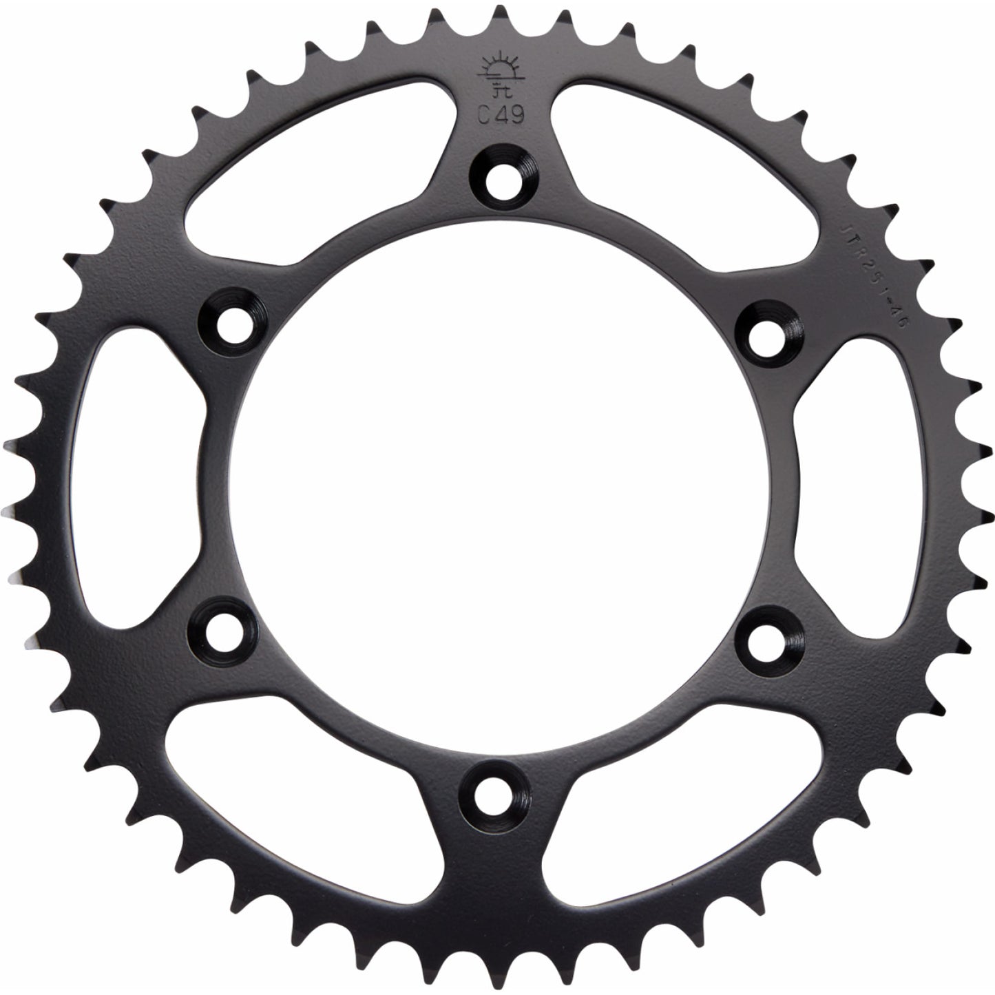 JT SPROCKETS Rear Sprocket - 46 Tooth - Yamaha JTR251.46 by JT Rear Sprockets Steel Type