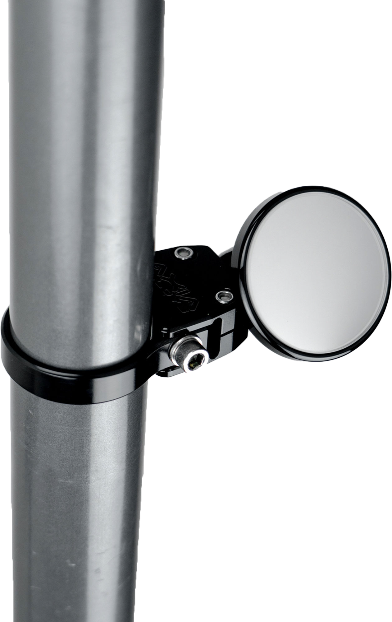 2.0" Racing Spot Mirror Black