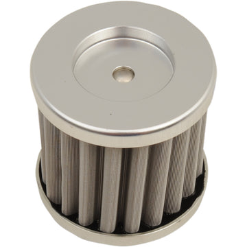 PC RACING Flo? Stainless Steel Oil Filter - Kawasaki/Suzuki PC139