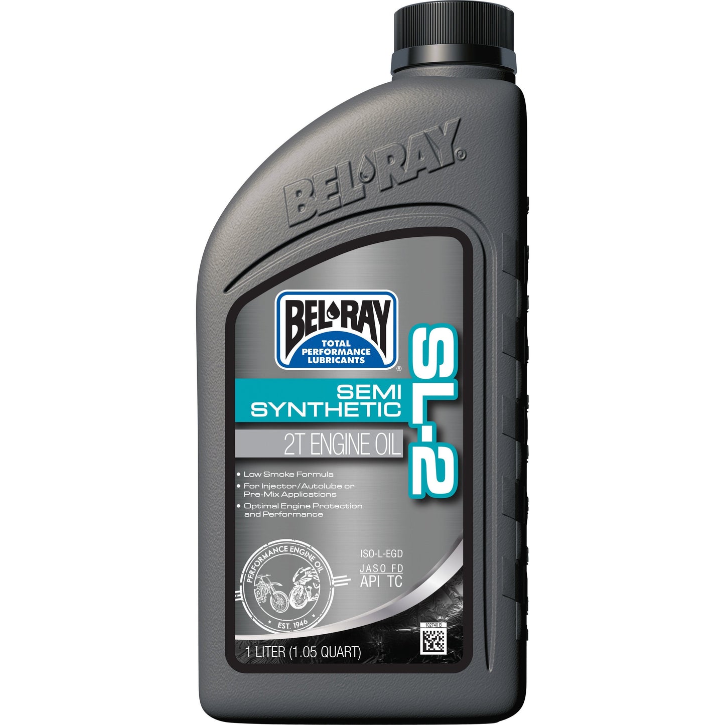 SL-2 SEMI-SYNTHETIC 2T ENGINE OIL 1L