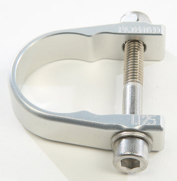 1.125" Strap Clamp Silver