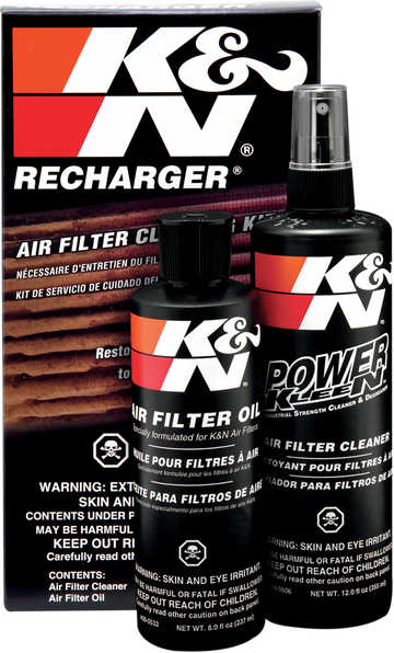 K & N Air Filter Care Kit - Pump 99-5050