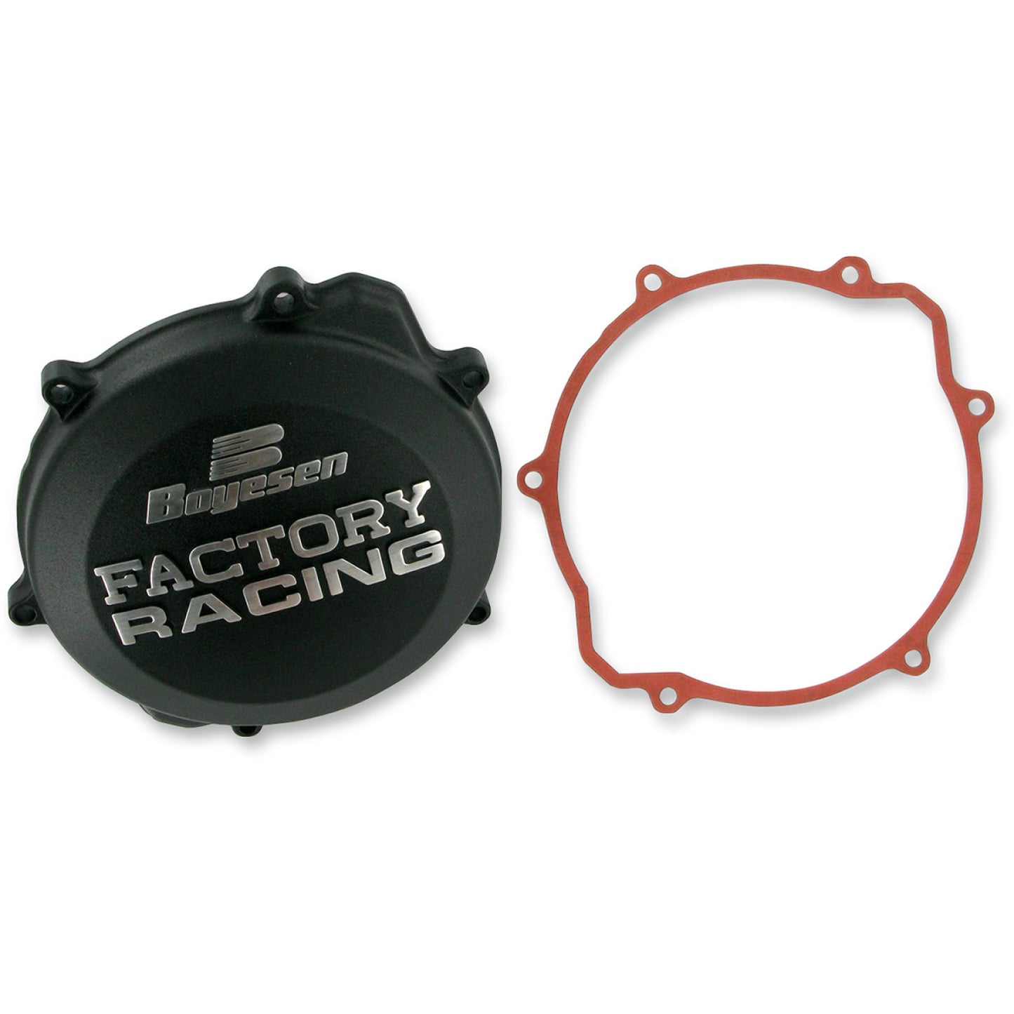 BOYESEN Clutch Cover - Black - Yamaha CC32AB