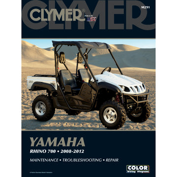 CLYMER Manual - Yamaha - Rhino 700 '08-'12 CM291