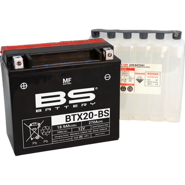 BS Battery Battery - BTX20-BS (YTX) 300611