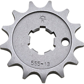 JT SPROCKETS Counter Shaft Sprocket - 13-Tooth JTF555.13 by JT Countershaft Sprockets Steel