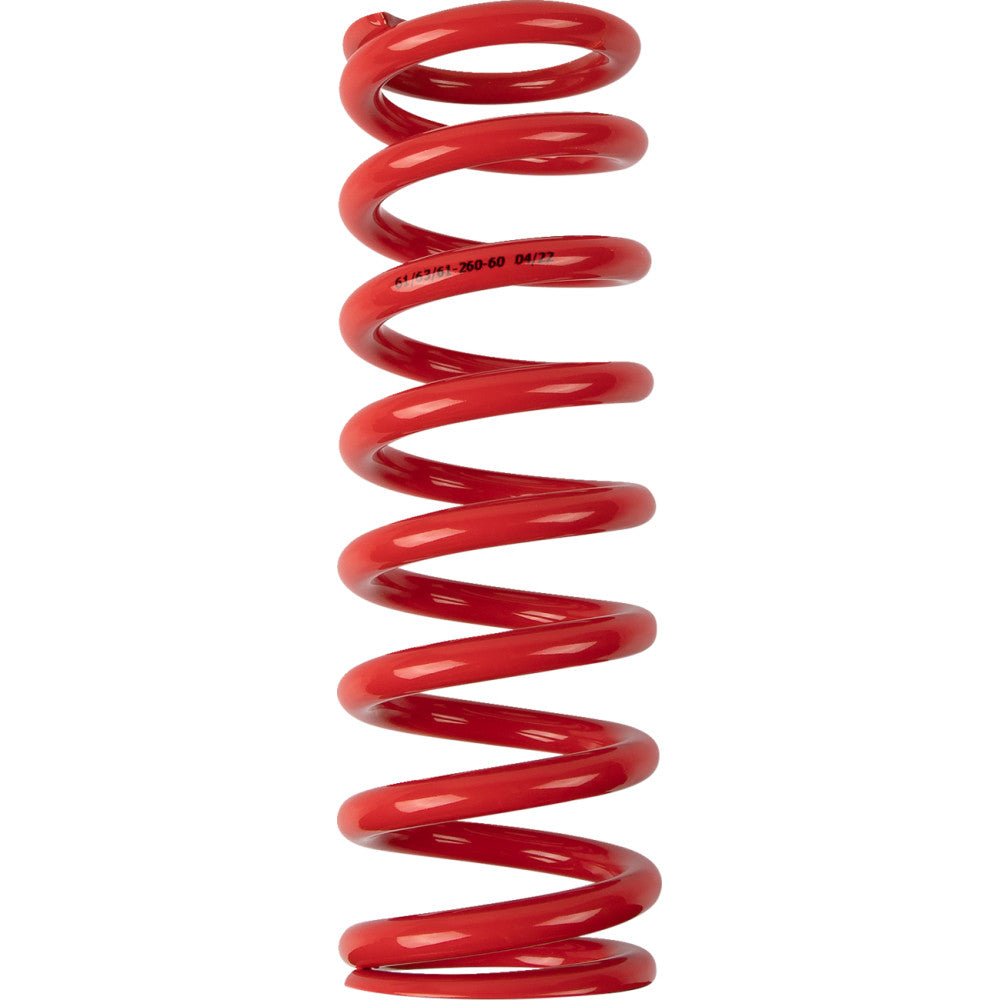 Moose Offroad Shock Spring - 61 mm OD - 60 n/mm - Red 1312-0974