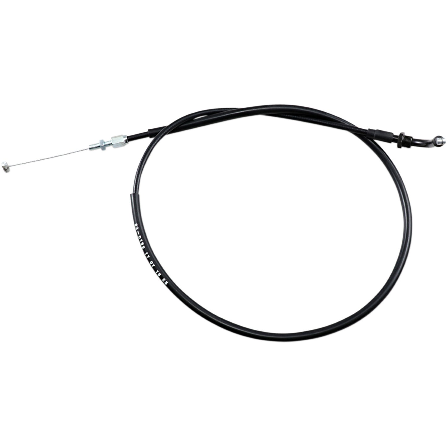 MOTION PRO Black Vinyl Throttle Cable - Push - Honda 02-0156 by Motion Pro