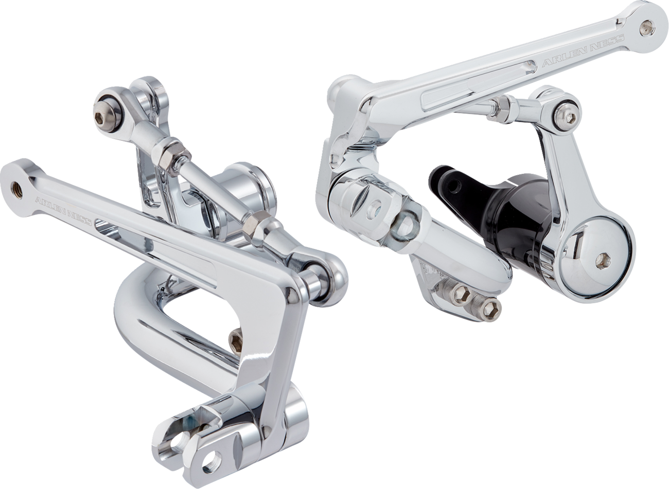 Arlen Ness Mid Controls - Chrome - FLT '00-'07 420-142