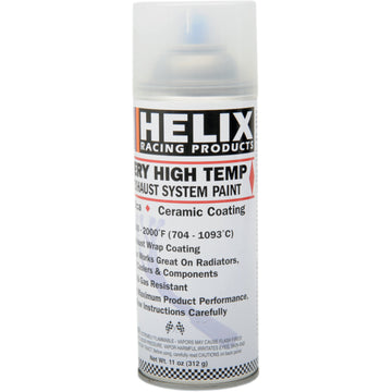 Helix High-Temperature Paint - Satin Clear - 11 oz. net wt. - Aerosol 165-1150 | Paint