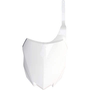 Acerbis Front Number Plate - White 2314150002