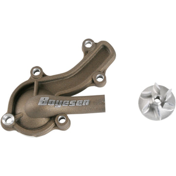 BOYESEN Impeller/Waterpump Cover - Magnesium - Honda WPK-09M