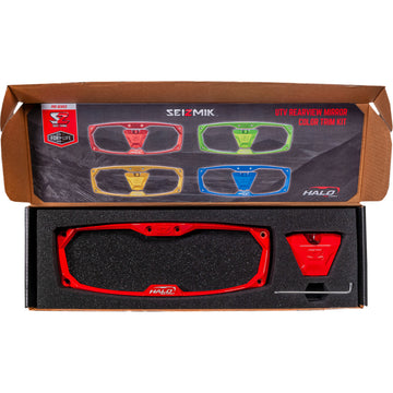 SEIZMIK Trim Kit - Halo-RA Series/Rear View/Mirror - Red 56-18100