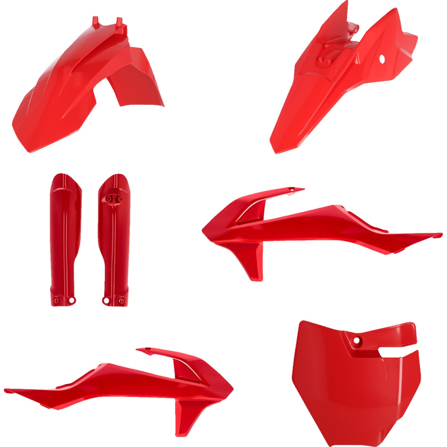 Acerbis Full Replacement Body Kit - Red 2980580004