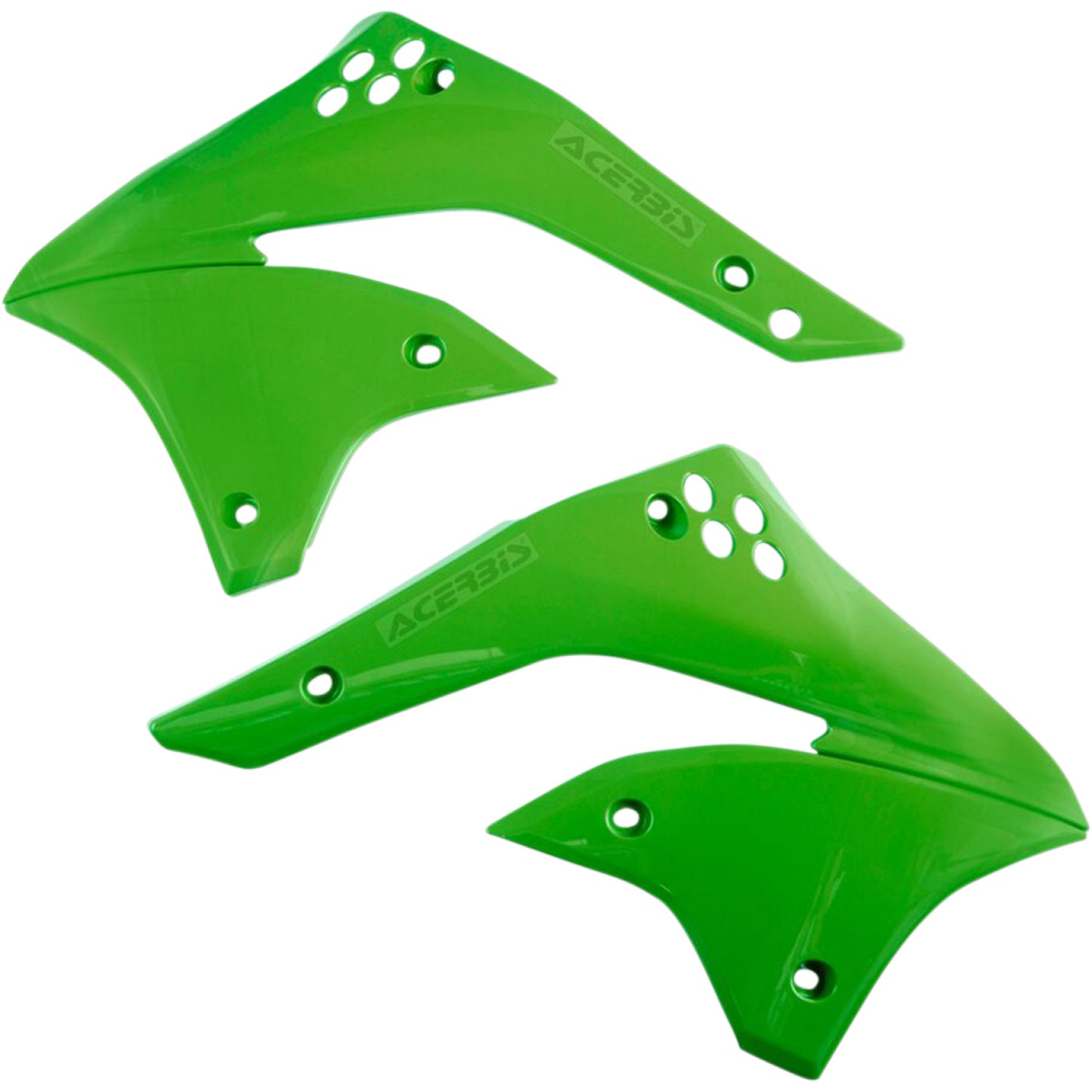 Acerbis Radiator Shrouds - Green 2043750006