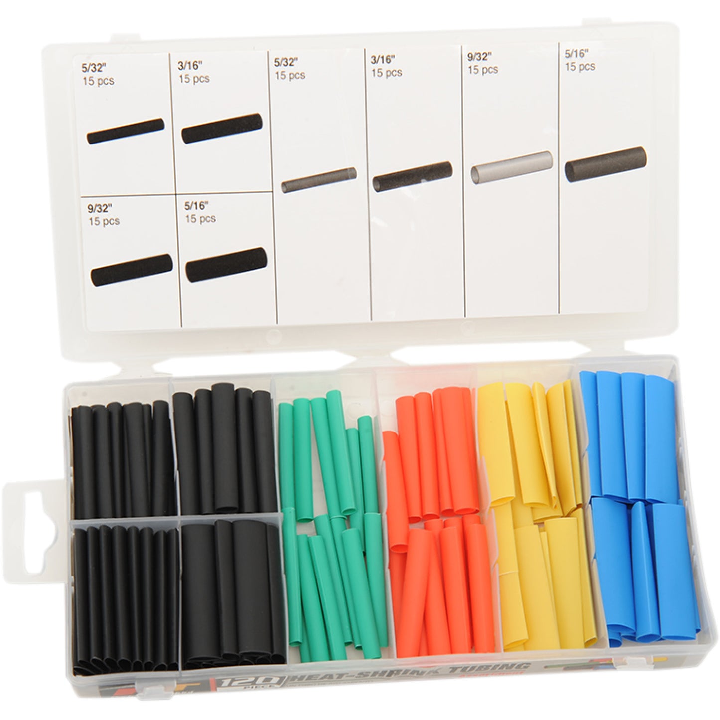 Peformance Tool 120 Piece Heat Shrink Tubing