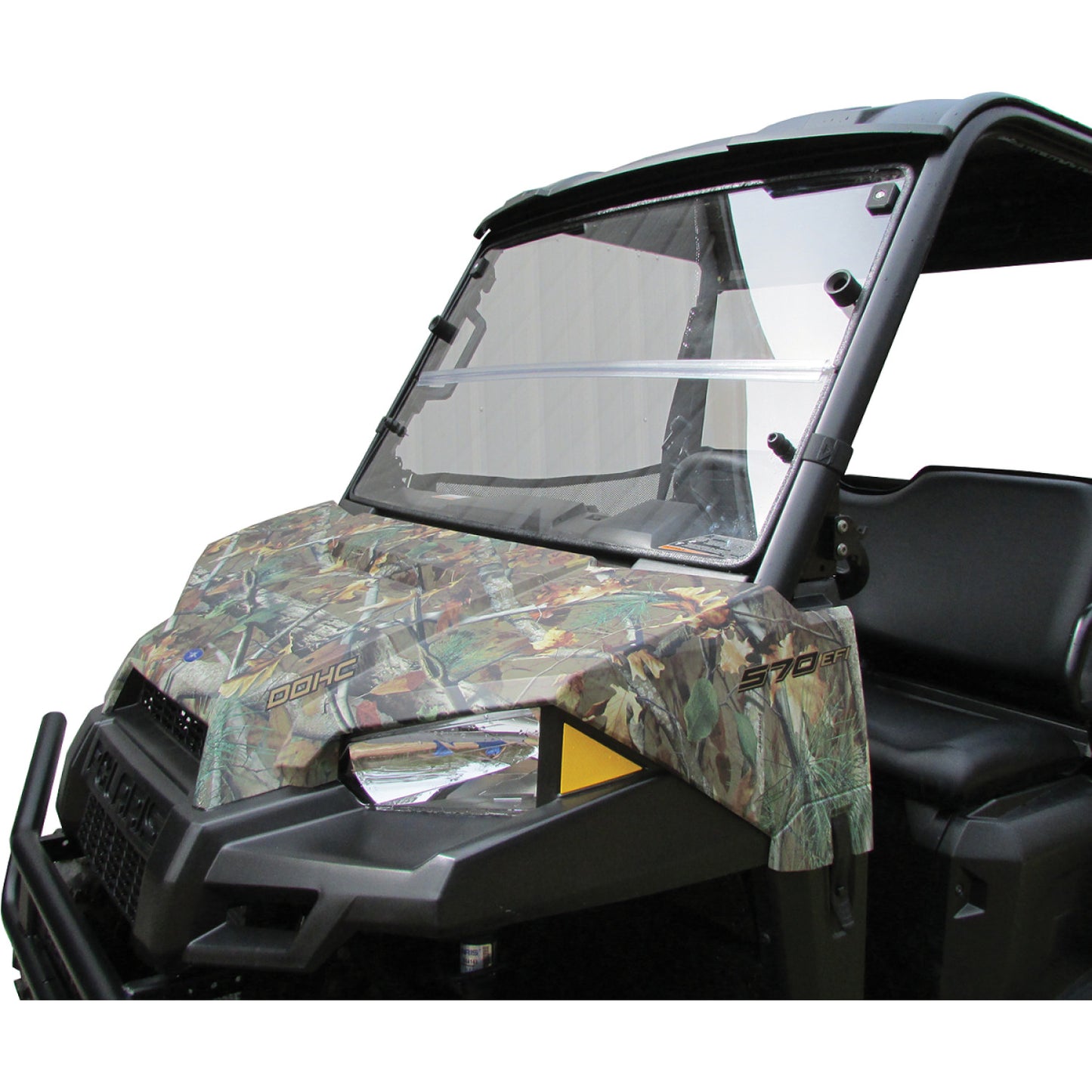 SEIZMIK Folding Windshield - Polycarbonate - Ranger 50-24003KIT