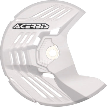 Acerbis Disc Cover - Linear - White - Honda | Kawasaki | Sherco | Yamaha 2985050002