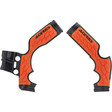 Acerbis X-Grip Frame Guards - Red/Black - Gas Gas | Husqvarna | KTM 2688761018