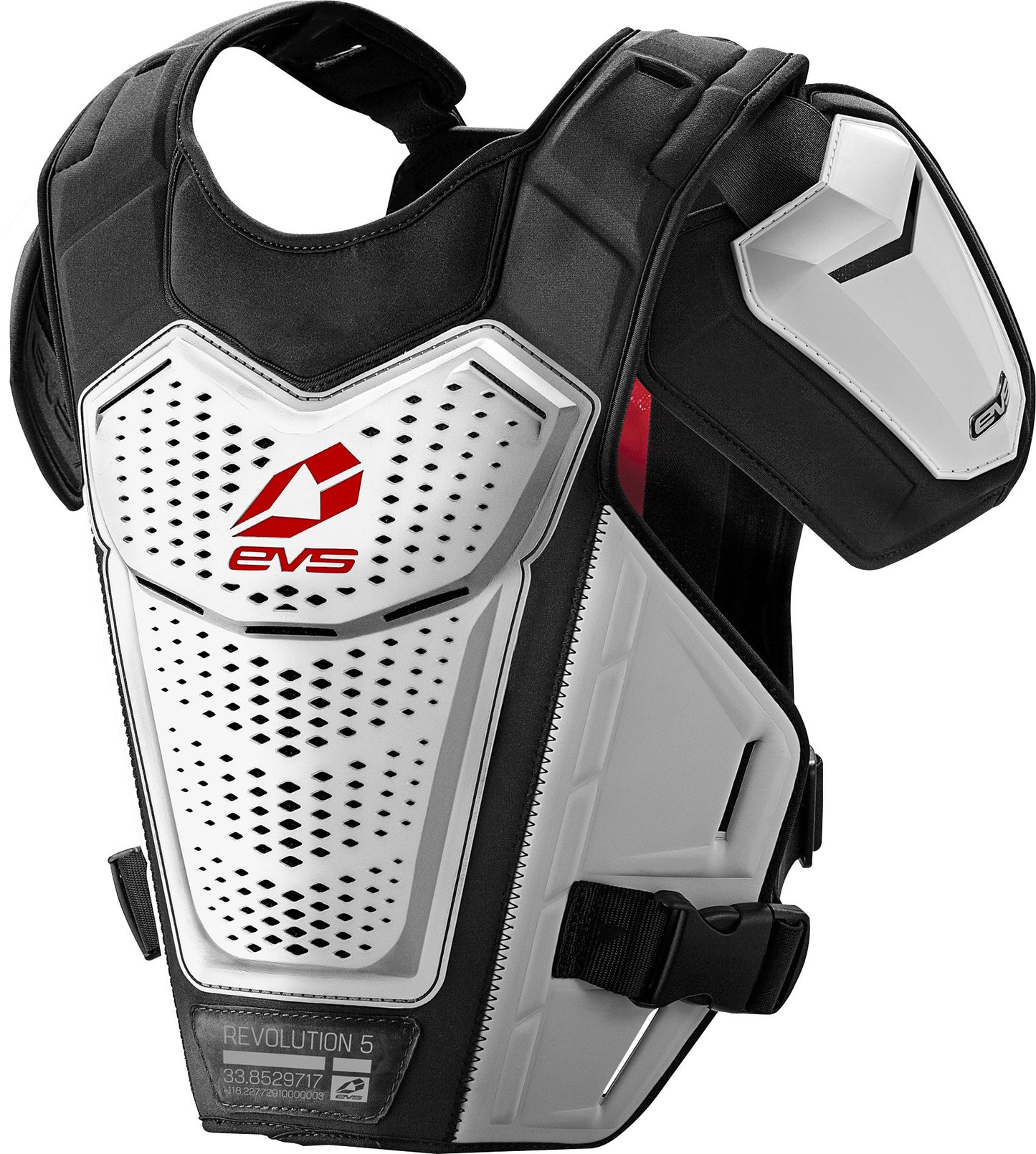 EVS Revo 5 Roost Deflector White Large / X-Large