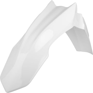 POLISPORT Fender - Front - White - CRF 250R/450R 8573900002 by Polisport